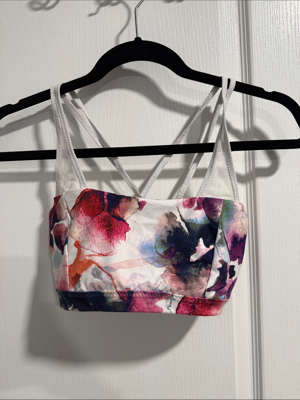 Athleta Sports Bra - Pink, Purple, Navy